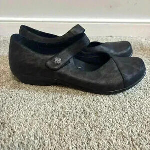 Dansko Leather Leopard Print Mary Jane Style Shoes Size 41 US 9.5-10